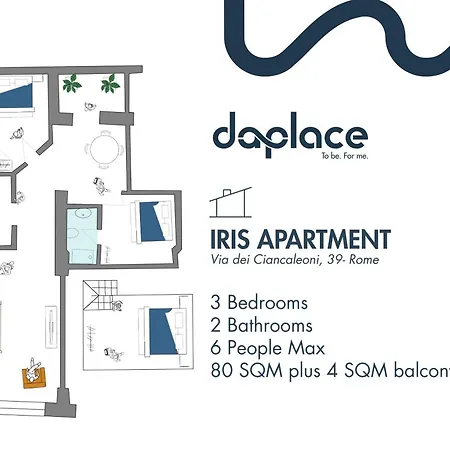 Apartment Daplace - Iris *